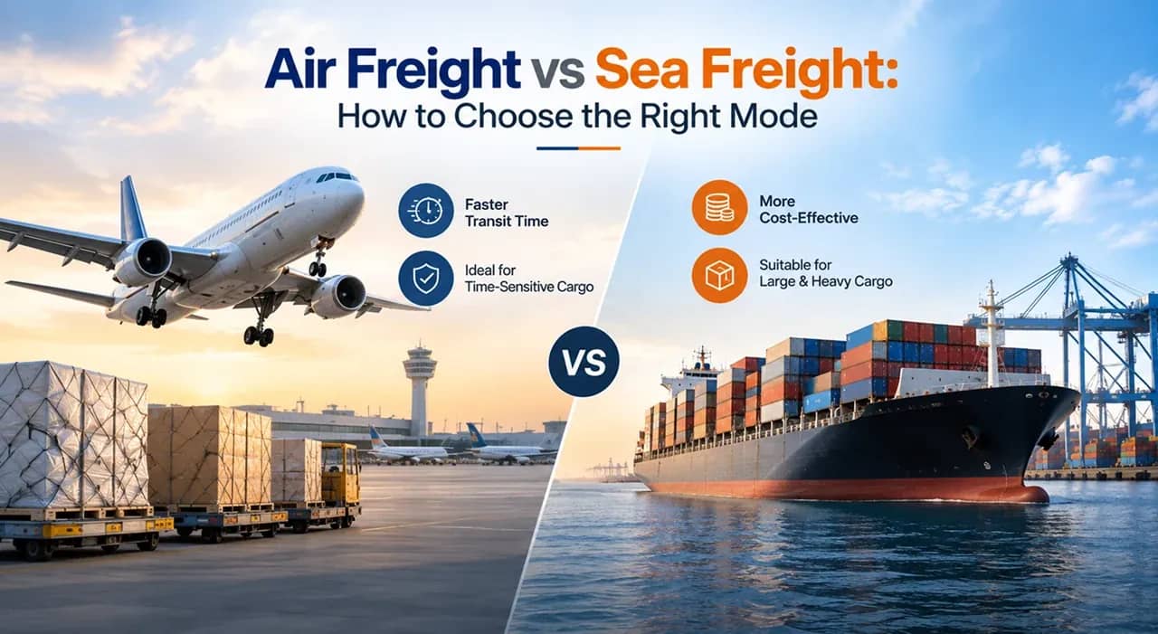 Air Freight vs Sea Freight: How to Choose the Right Mode